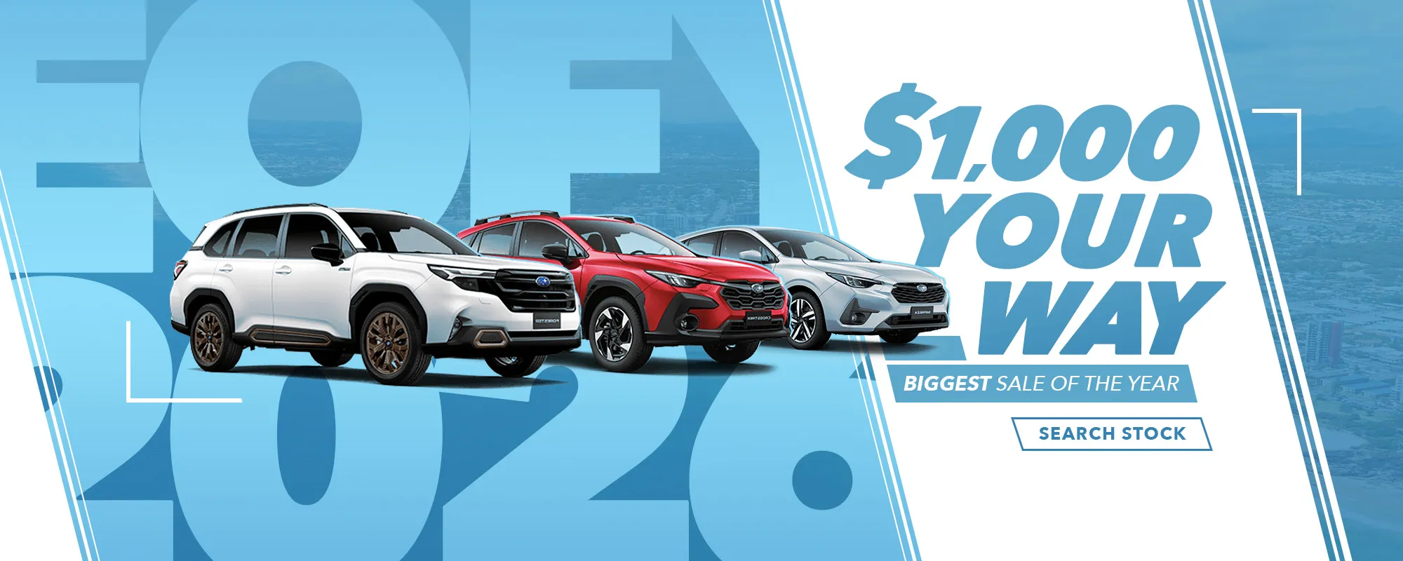 Cricks Eofy 1000 Your Way Hp Subaru