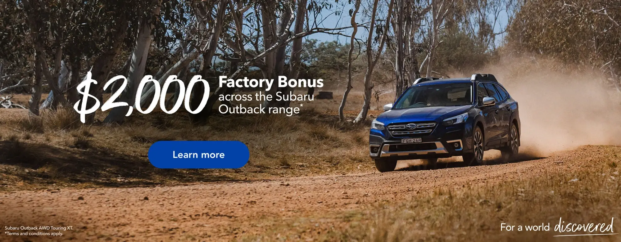 Summer Sale Outback 780px